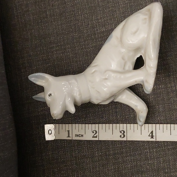 Vintage German shepherd porcelain figure made in japan - Picture 8 of 8